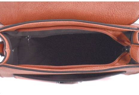 Dámská kabelka crossbody - světle hnědá