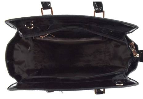 Luxusní dámská lakovaná kabelka