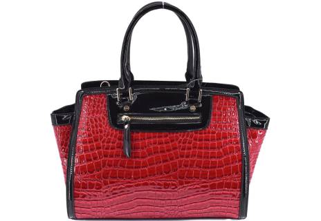 Luxusní dámská lakovaná kabelka