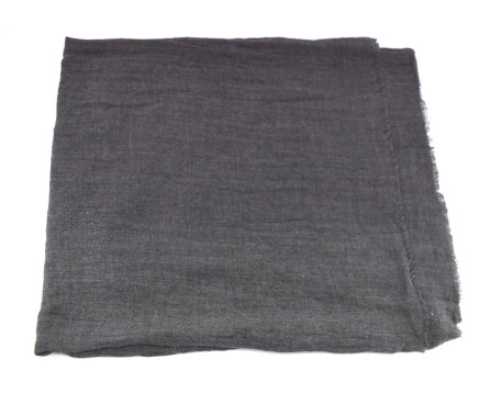 Dámský jednobarevný šátek - tmavě šedá