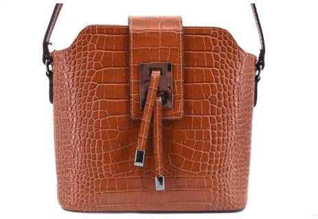 Dámská kožená kabelka croco  Arteddy