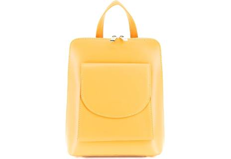 Dámský / dívčí kožený batoh a kabelka v jednom / Arteddy