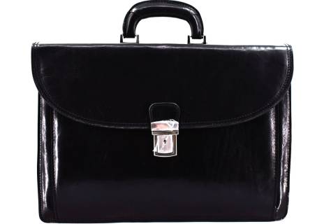 Kožená aktovka Arteddy - 2 komorová