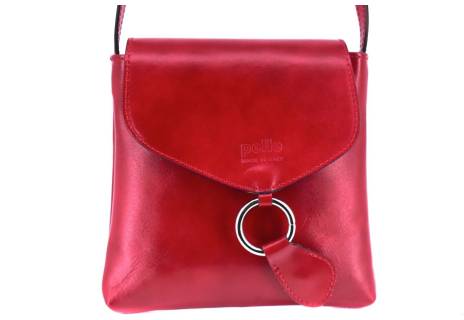 Dámská kožená kabelka s klopnou (crossbody) Arteddy