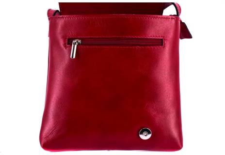 Dámská kožená kabelka s klopnou (crossbody) Arteddy