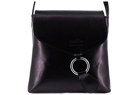 Dámská kožená kabelka s klopnou (crossbody) Arteddy