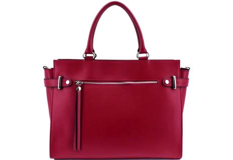 Luxusní dámská kožená kabelka Shopper