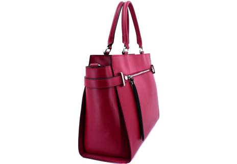 Luxusní dámská kožená kabelka Shopper