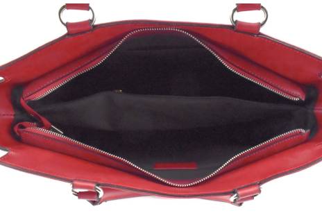 Luxusní dámská kožená kabelka Shopper