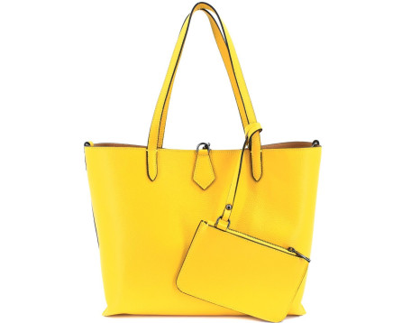 Moderní dámská kožená kabelka