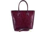 Luxusní dámská kožená kabelka Shopper