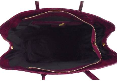 Luxusní dámská kožená kabelka Shopper