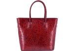 Luxusní dámská kožená kabelka Shopper