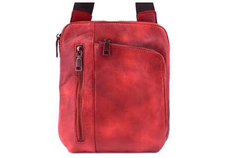 Kožená taška přes rameno crossbody