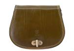 Dámská kožená kabelka s klopnou (crossbody) Arteddy