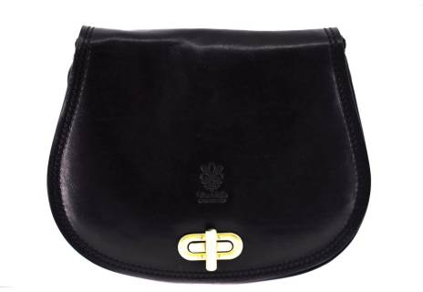 Dámská kožená kabelka s klopnou (crossbody) Arteddy