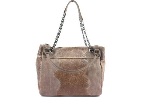 Moderní dámská kožená kabelka Arteddy s hadím vzorem