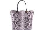 Moderní dámská kožená kabelka Arteddy s hadím vzorem