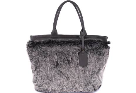 Luxusní dámská kožená kabelka Shopper