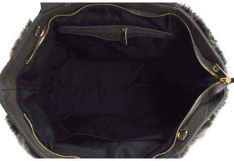 Luxusní dámská kožená kabelka Shopper