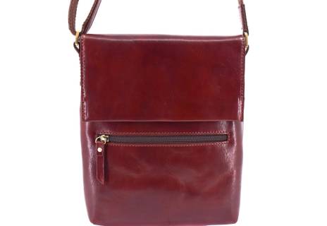 Pánská kožená taška přes rameno