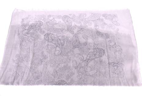 Dámský šátek s kašmírovým vzorem Arteddy - modrá