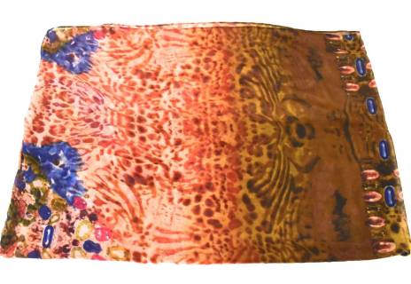 Tunelový šátek - cihlová