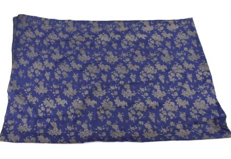 Šátek s potiskem - tmavě modrá