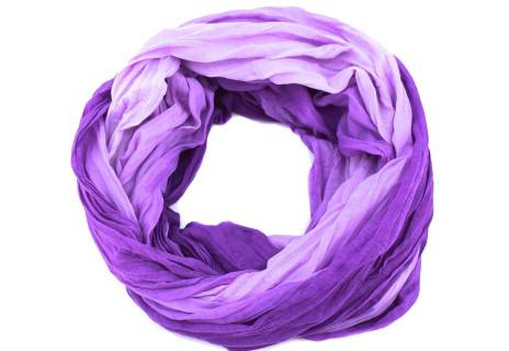 Tunelový šátek - fialová