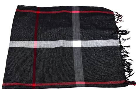 Moderní dámský šátek - černá