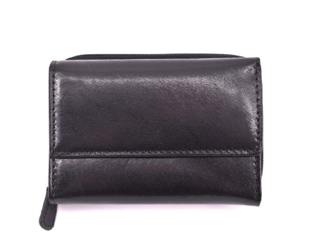 Dámská kožená peněženka Arteddy -černá