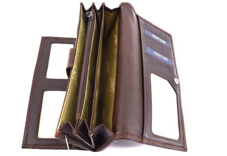 Dámská kožená peněženka Coveri