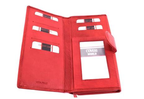 Dámská kožená peněženka Coveri World