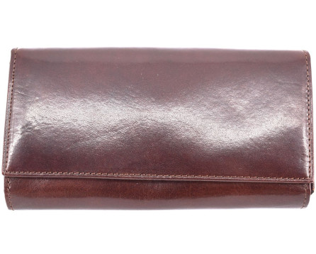 Dámská kožená peněženka Arteddy - tmavě hnědá