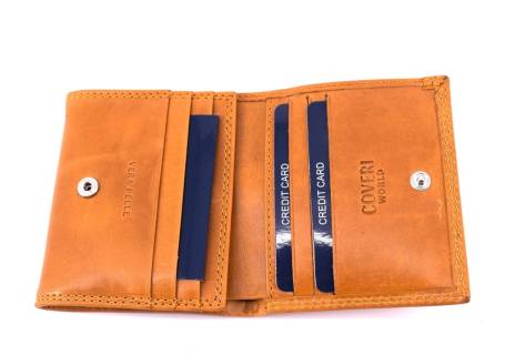 Kožená peněženka Coveri World