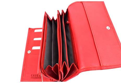 Dámská kožená peněženka Coveri Collection