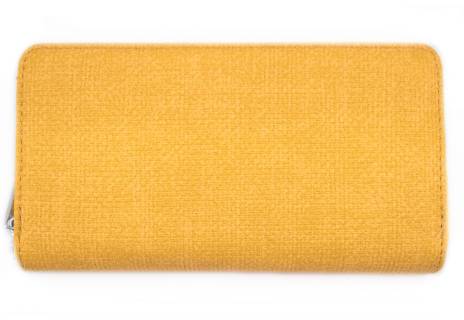 Velká peněženka  pouzdrového typu - žlutá