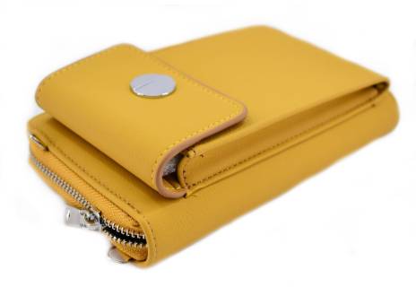 Dámská peněženka na mobil Arteddy hořčicová