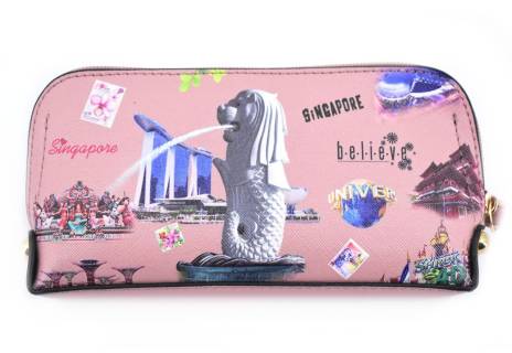 Moderní peněženka  s potiskem