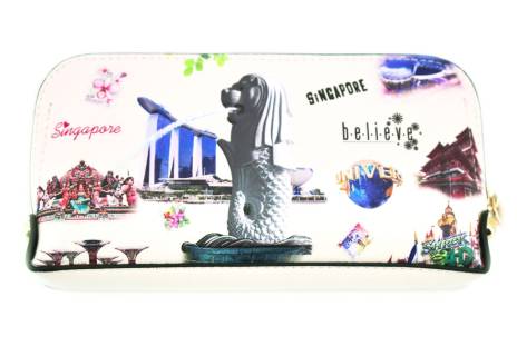 Moderní peněženka  s potiskem