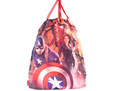 Vak na přezůvky Avengers - červená