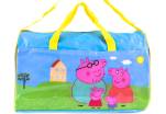Dětská cestovní taška Peppa Pig - světle modrá