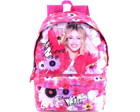 Batoh Disney Violetta - růžová