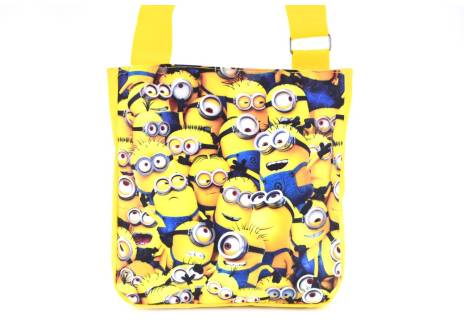 Taška crossbody Minions - žlutá