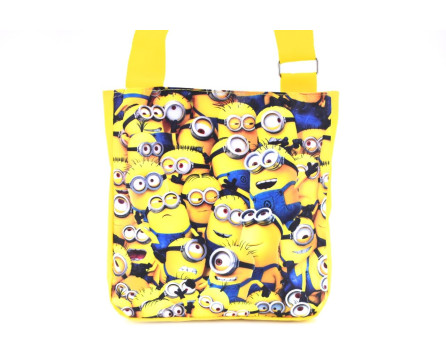 Taška crossbody Minions - žlutá