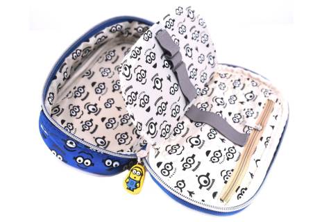 Pouzdro Minions -  modrá