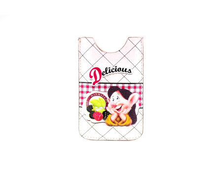 Pouzdro na telefon Cucciolo - krémová