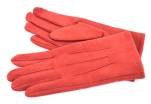 Dámské zateplené rukavice - cihlová
