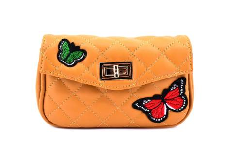 Dívčí prošívaná  kabelka a ledvinka v jednom