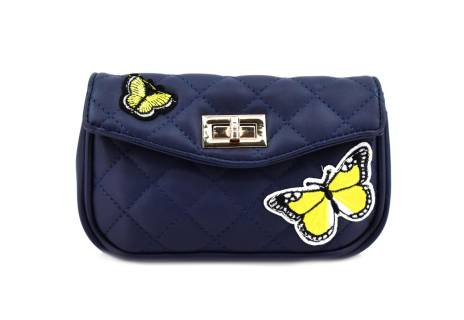 Dívčí prošívaná  kabelka a ledvinka v jednom